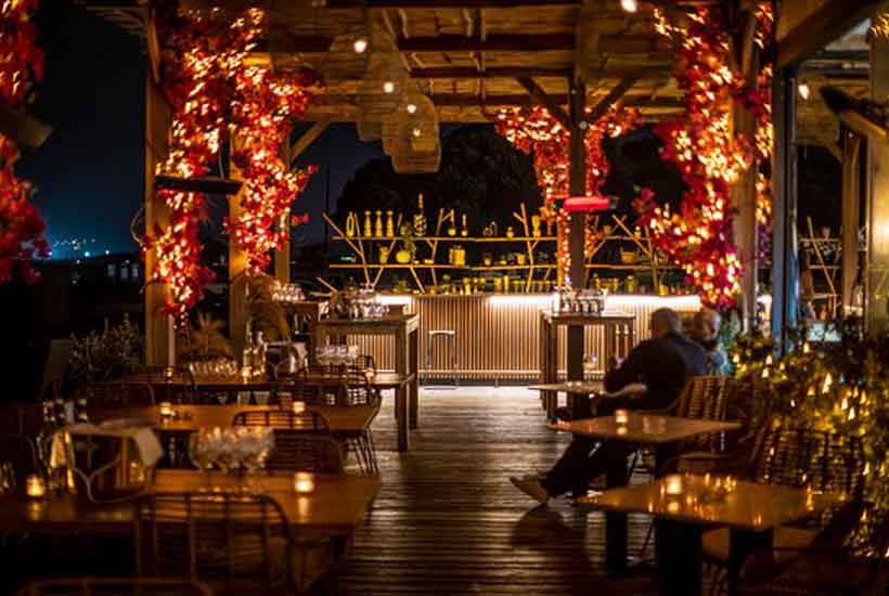 Paillote de nuit à Porticcio